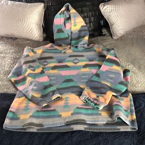 Colorful oversized hoodie